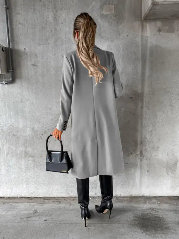 Business Casual Overcoat for Women