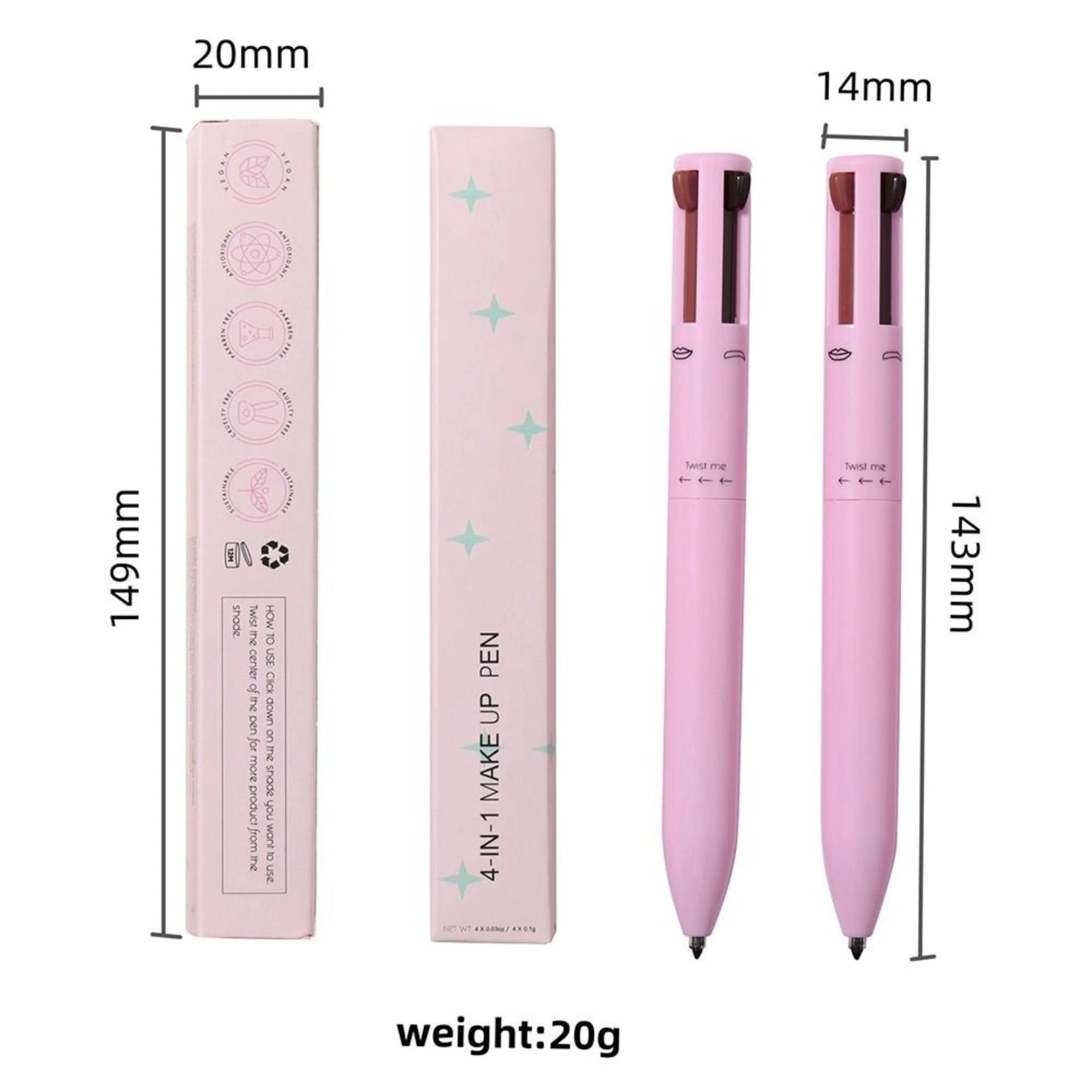 Glam Pen 4in1 Makeup